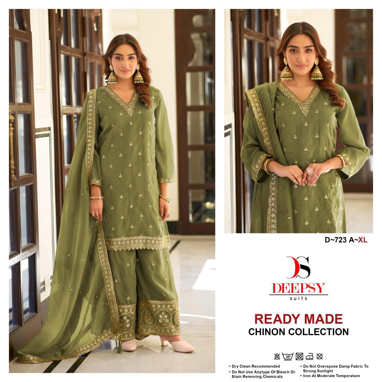 DEEPSY SUITS D-723 PAKISTANI WHOLESALE SALWAR KAMEEZ MART 