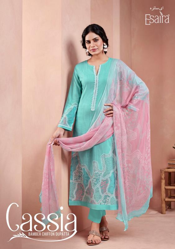 ESAIRA CASSIA PRINTED UNSTITCHED SALWAR KAMEEZ WHOLESALERS KOLKATA