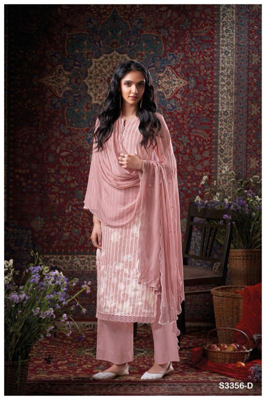 GANGA GILLIAN 3356 COTTON DOBBY PRINTED SALWAR KAMEEZ WHOLESALE IN BANGALORE