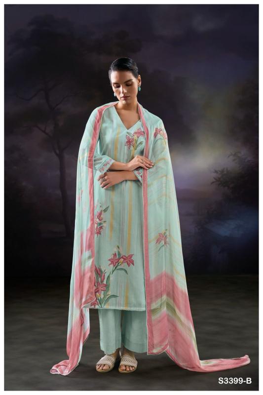 GANGA KASIAH 3399 COTTON DOBBY PRINTED WHOLESALE SALWAR KAMEEZ ONLINE SHOPPING