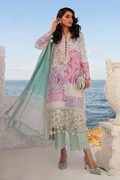 HAZZEL RAMSHA RANGREZ LAWN PAKISTANI DRESS MATERIAL WHOLESALE IN INDIA