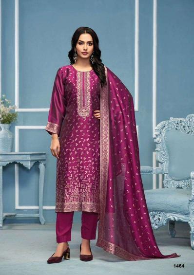 IBIZA ESPRESSO BANGLORY SILK UNSTITCHED SALWAR KAMEEZ WHOLESALERS