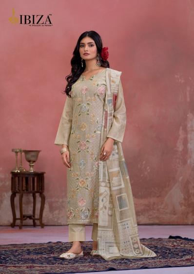 IBIZA FLAMINGO DESINER EMBROIDERY WORK WHOLESALE SALWAR KAMEEZ SURAT