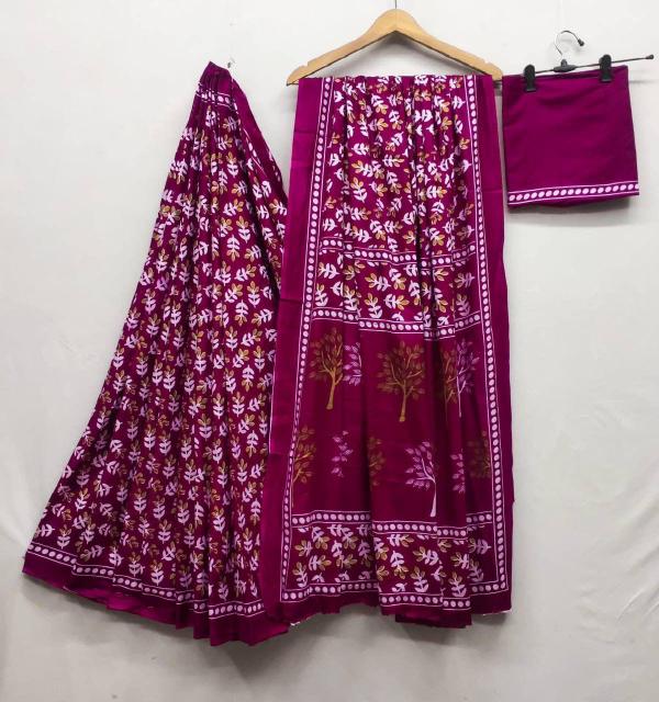 IKKAT COTTON JAIPUR BLOCK PRINT SAREES WHOLESALE ONLINE