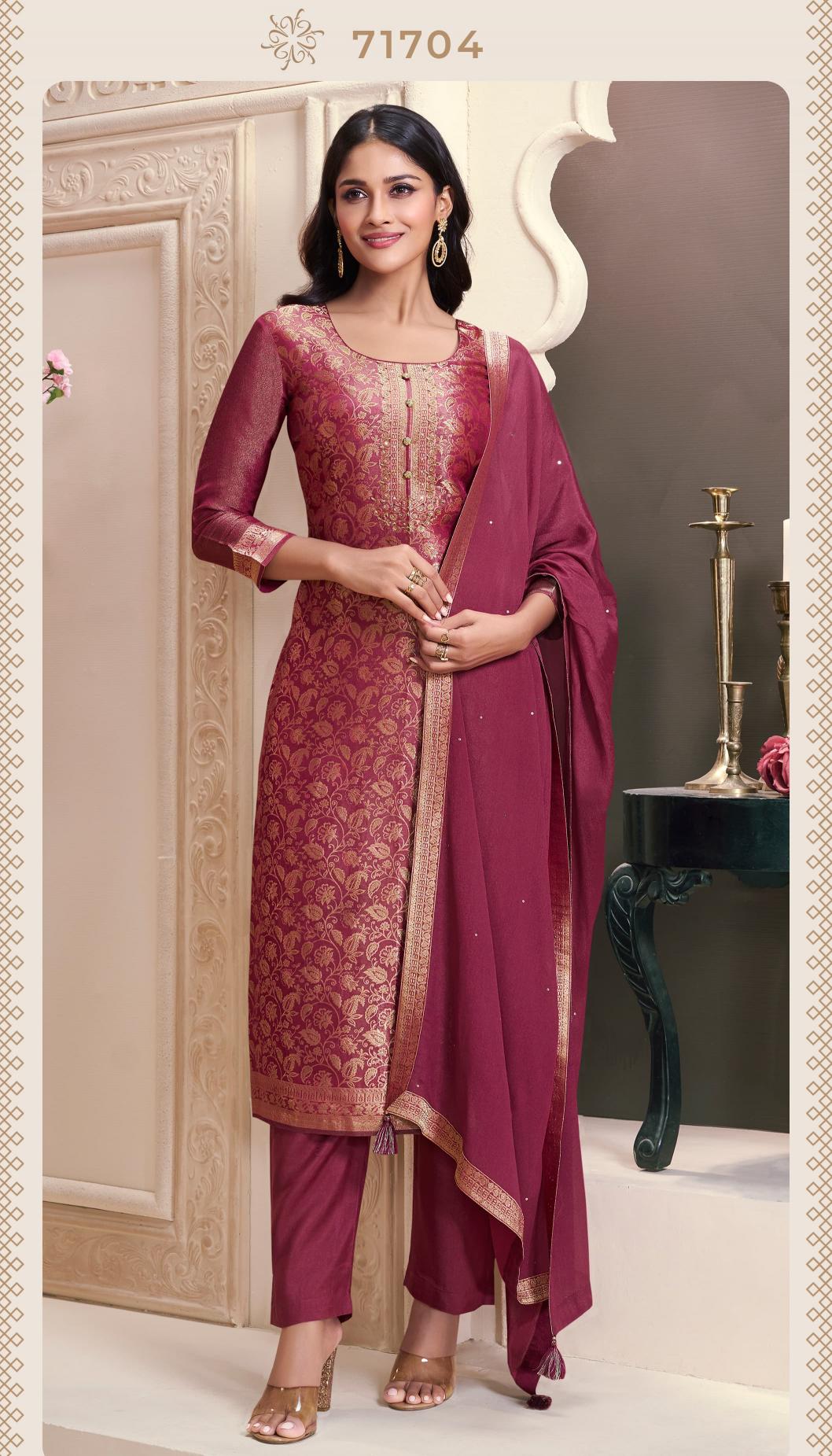 KULEESH STAR-2 WHOLESALE DRESS MATERIALS SUPPLIERS IN BANGALORE 