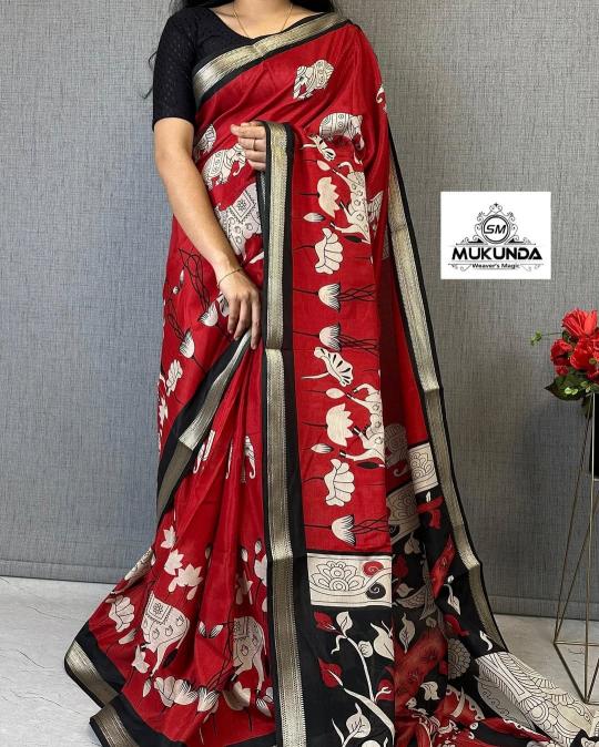 MALHAR COW KALAMKARI VOL-1 WHOLESALE WOMENS CLOTHING VENDORS