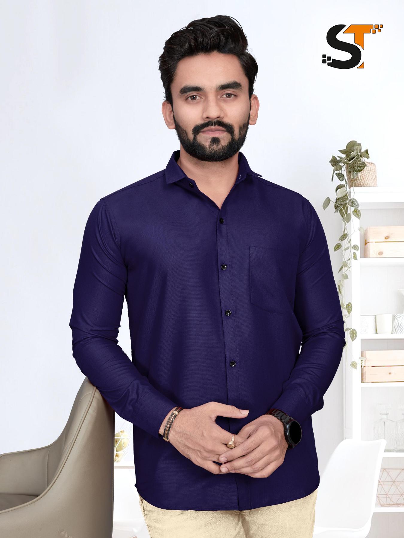 MENS HEAVY COTTON SHIRT ONLINE WHOLESALERS SURAT GUJARAT