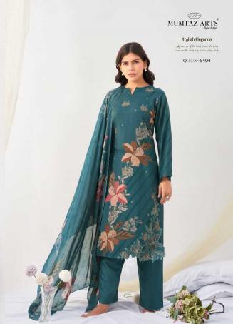 MUMTAZ ARTS QUEEN MUSLIN PRINTED WHOLESALE DRESS MATERIALS IN GUJARAT