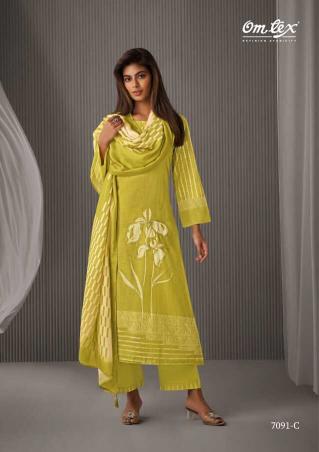 OMTEX CHERRY COTTON WHOLESALE UNSTICHED SALWAR KAMEEZ SUPPLIERS