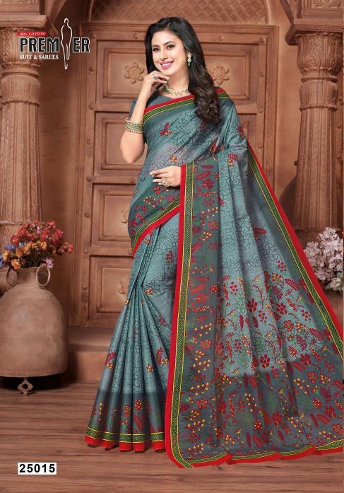 PREMIER SUNCITY VOL-25 COTTON SAREES FROM SURAT ONLINE SHOPPING