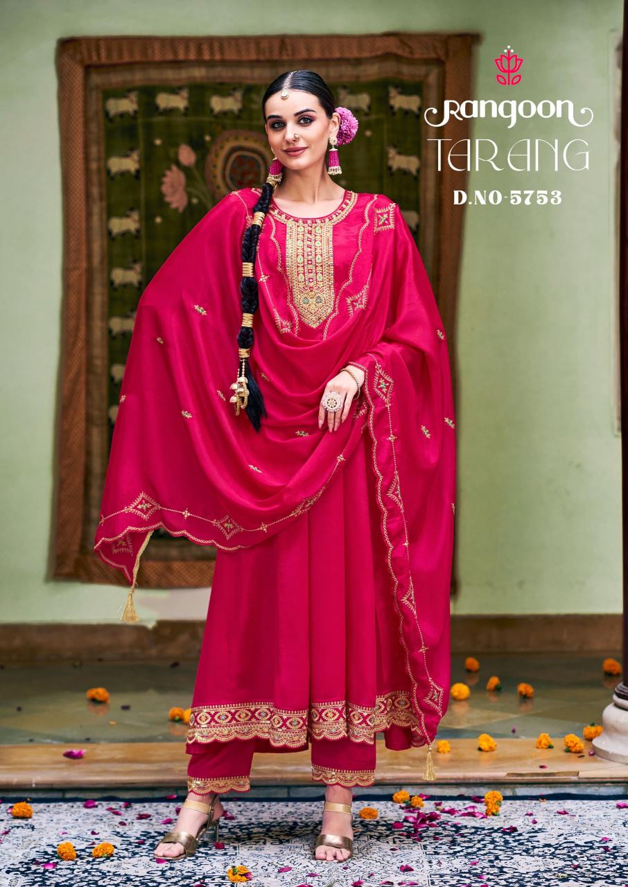 RANGOON TARANG ANARKALI SALWAR KAMEEZ WHOLESALE SURAT GUJARAT