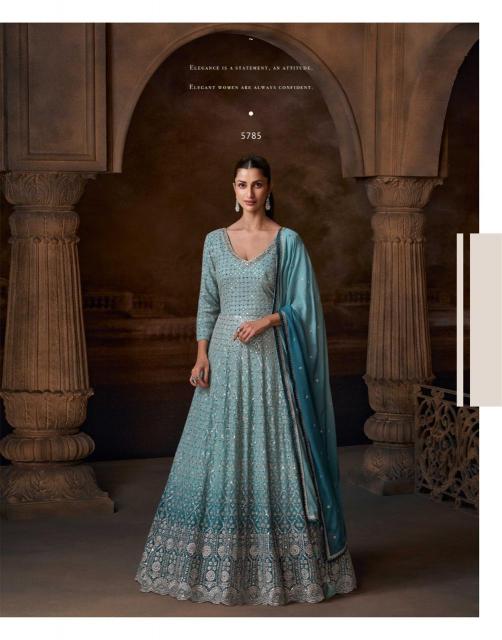 SAYURI DESIGNER AVNI READYMADE GOWN WITH DUPATTA SET WHOLESALE CLOTH ONLINE