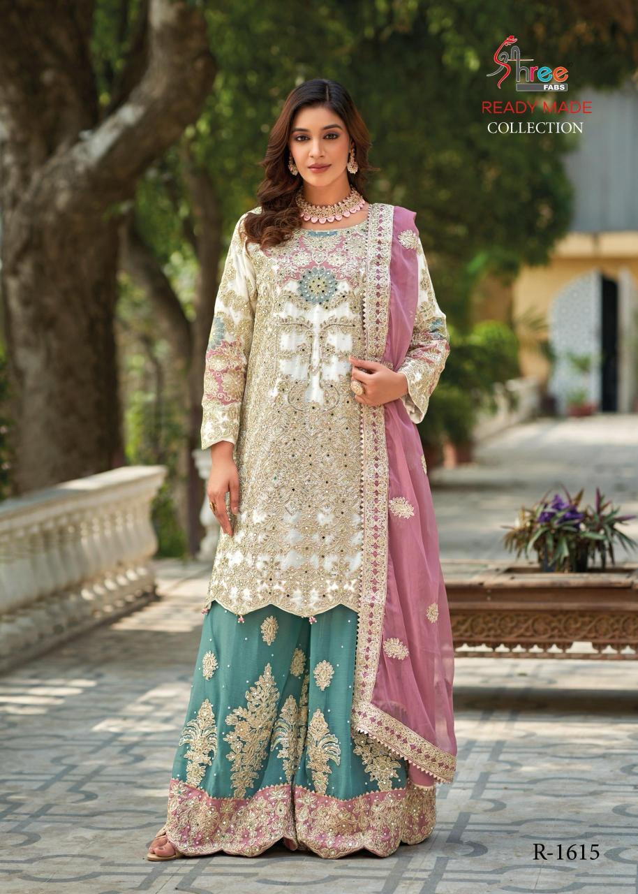 SHREE FAB D - 615 PAKISTANI SALWAR SUITS WHOLESALE IN GUJARAT