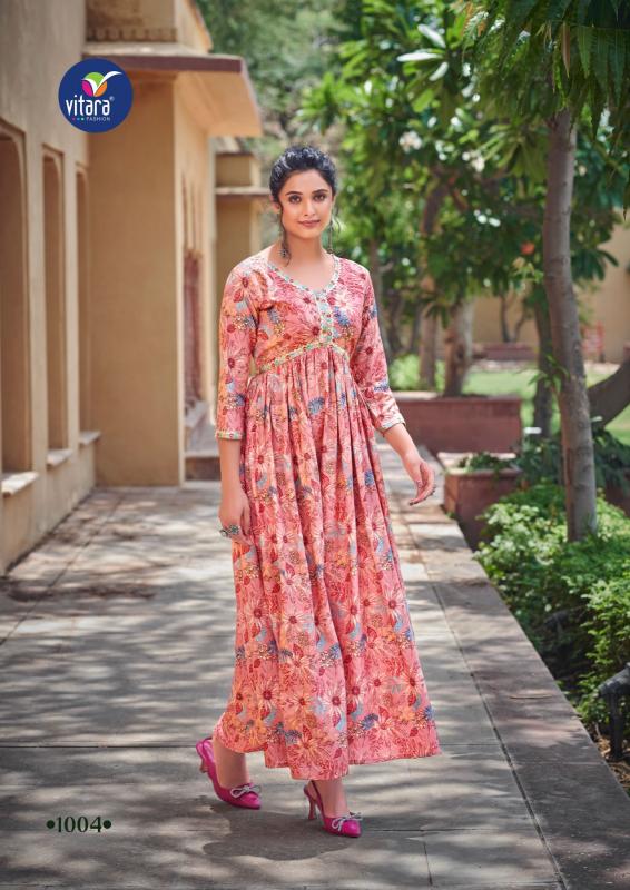 VITARA RAGHINI PRINTED WHOLESALE KURTI MANUFACTURER IN INDIA 