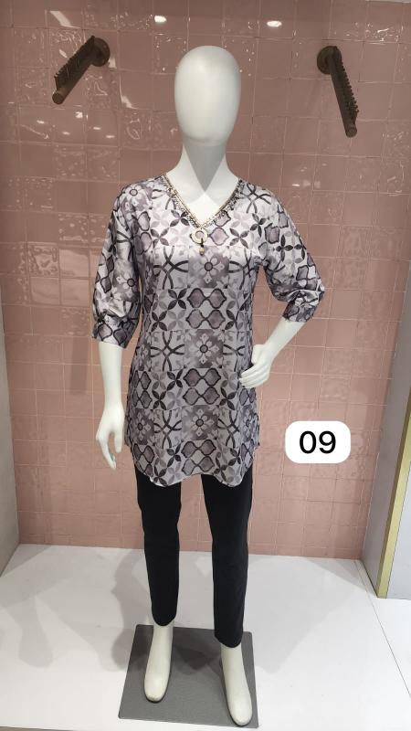 WOMAN FANCY D-9 SHORT KURTI WHOLESALE ONLINE IN GUJARAT