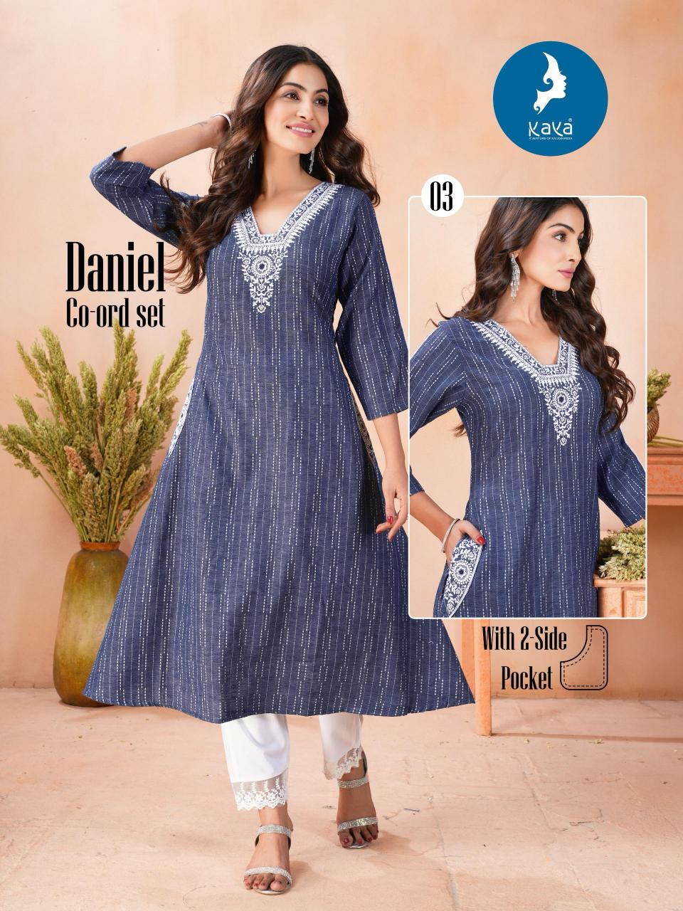 Kaya daniel co ord set direct manufacturer of kurtis