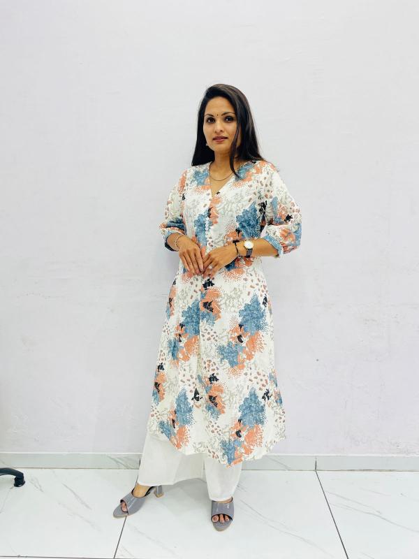 New cotton kurti with plazzo kurti manufacturers
