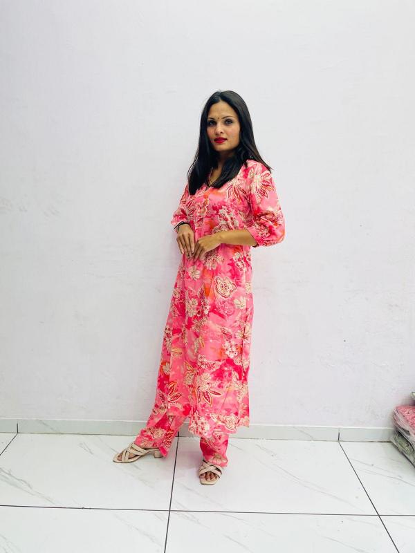 New reyon co ord set kurtis manufacturers