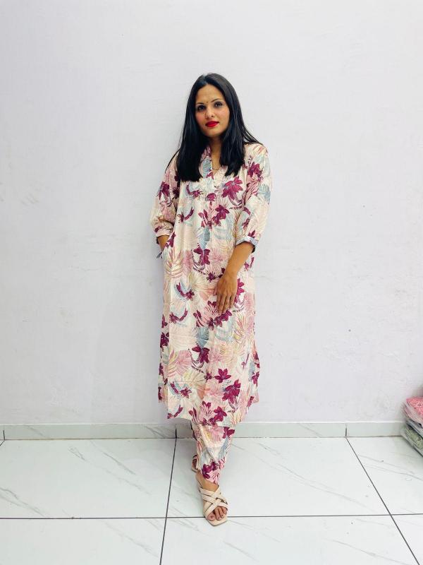 New reyon top pant premium kurti manufacturer