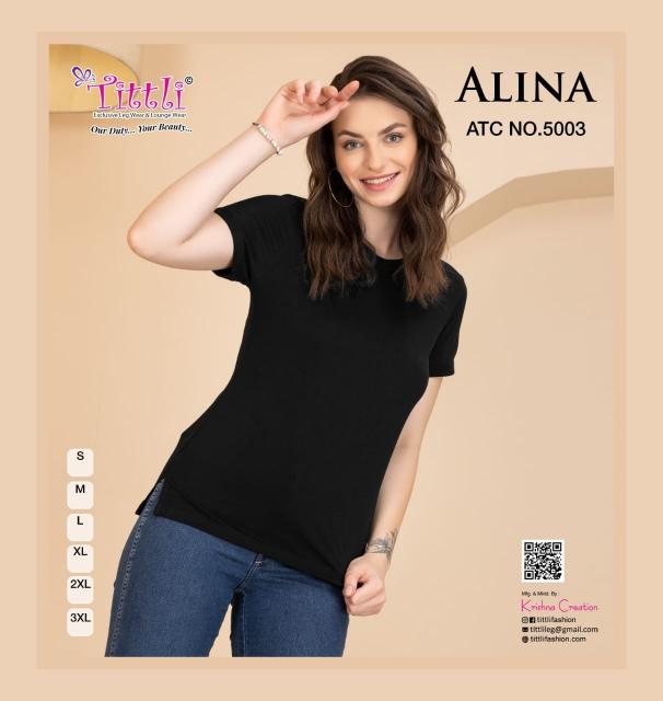 Alina hojiyari t-shirts ladies kurti manufacturers