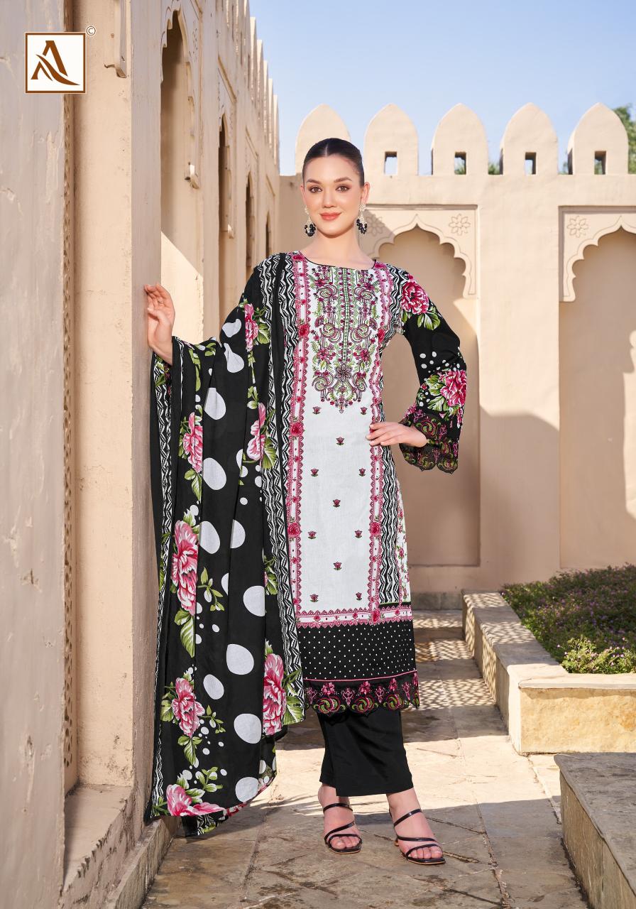 Alok suit - make in india qurbat 17 Cambric Cotton ahmedabad dress material wholesale market