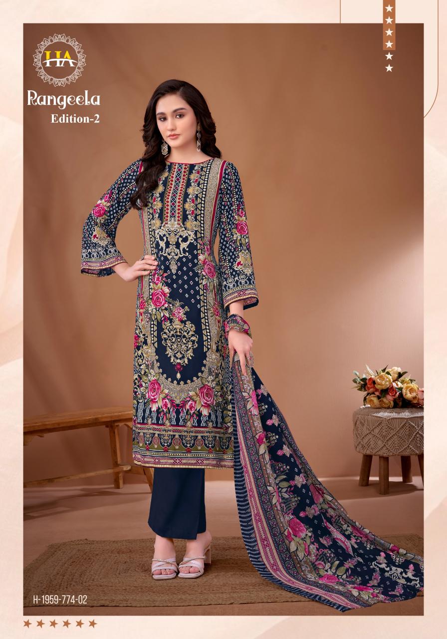 Alok suit rangeela 2 viscose reyon pakistani print ahmedabad dress material wholesale market