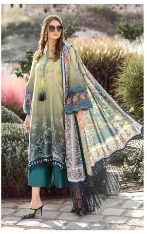 Alzohaib pure cotton print pranjul dress material wholesale price