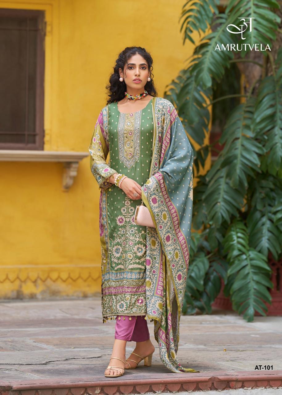 Amrutvela maslin digital print ahmedabad dress material wholesale market