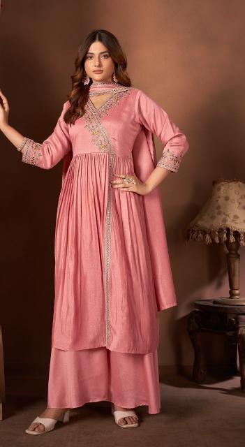 Angrakha vol 2 vichitra anarkali top bottom dupatta kurtis manufacturers in india