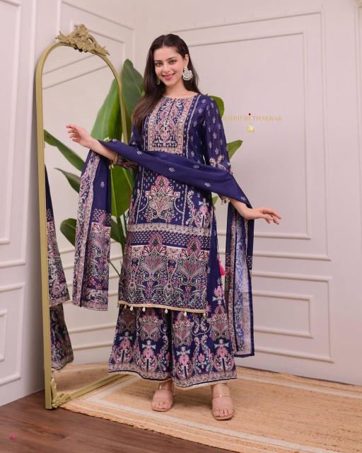 Astha chinon silk salwar kameez pakistani original suits wholesale in pakistan