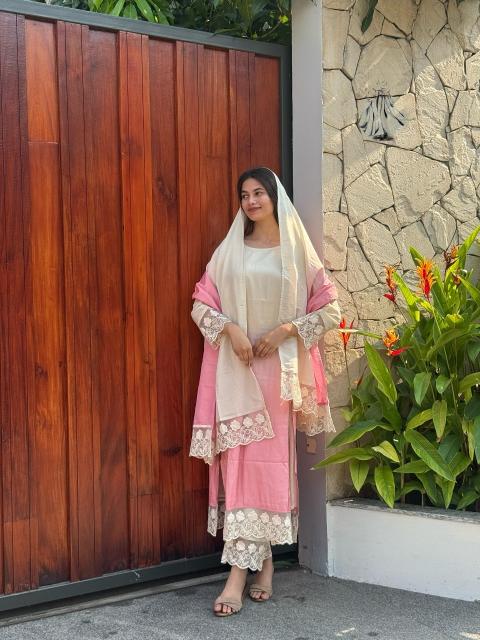Astha maslin top bottom dupatta ladies kurti manufacturer
