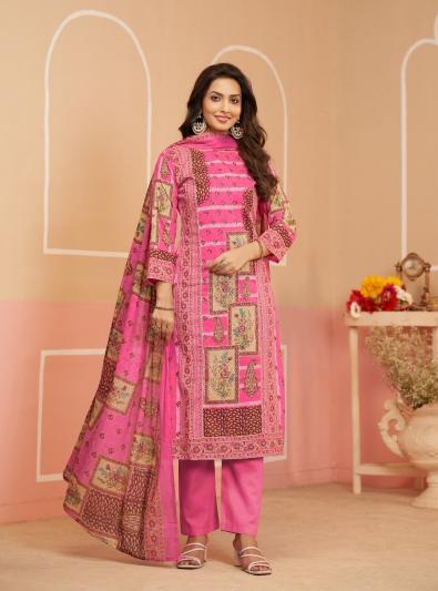 Azara avnee 2 cotton print wholesale dress material online