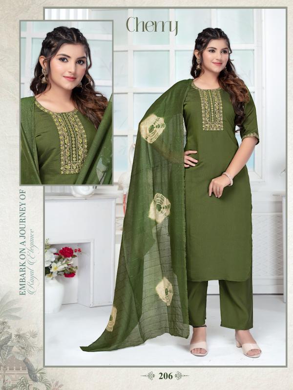 Beauty queen cherry vol 1.0.2 roman silk top bottom dupatta kurti manufacturer