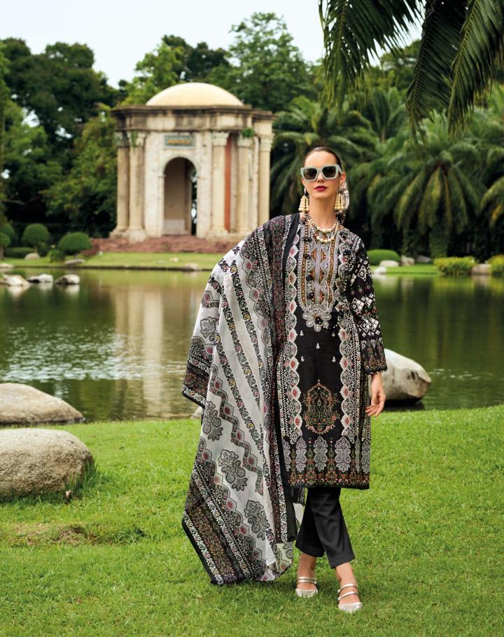Belliza designer studio cotton digital prints wholesale market in mumbai for dress materials
