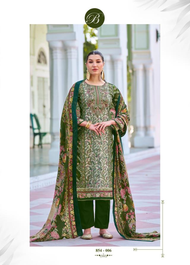 Belliza designer studio haseen cotton digital print sambalpuri dress material wholesale
