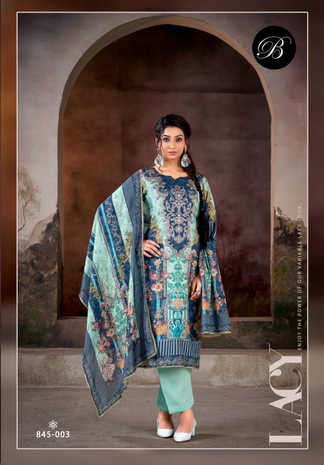Belliza designer studio kanika vol 3 viscose muslin digital surat dress material wholesale market online 