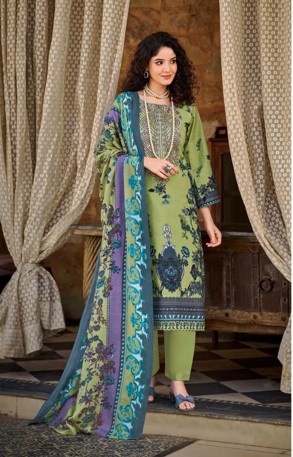 Belliza designer studio naira vol 110 cotton digital prints unstitched dress material wholesale
