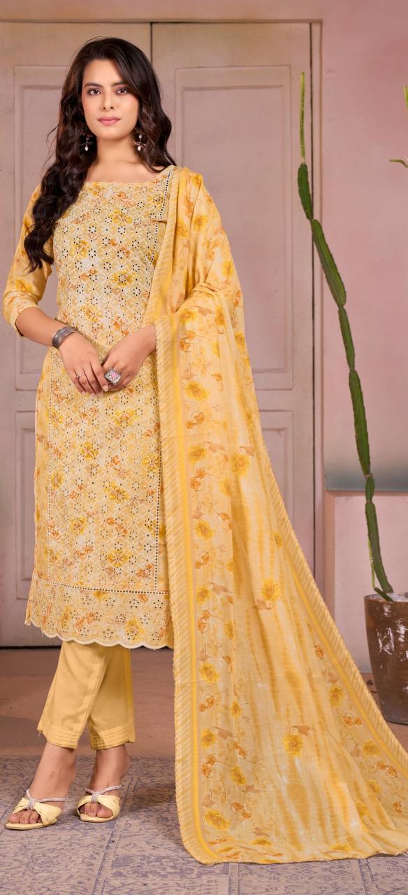 Bipson prints lamborghini cotton print sambalpuri dress material wholesale