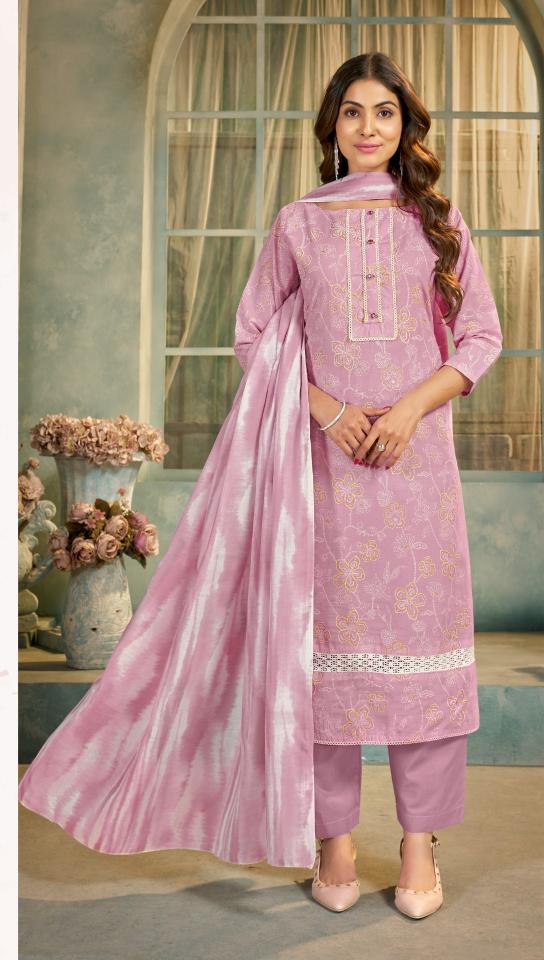 Bipson prints thar 3198 cotton ink print wholesale dress materials in surat