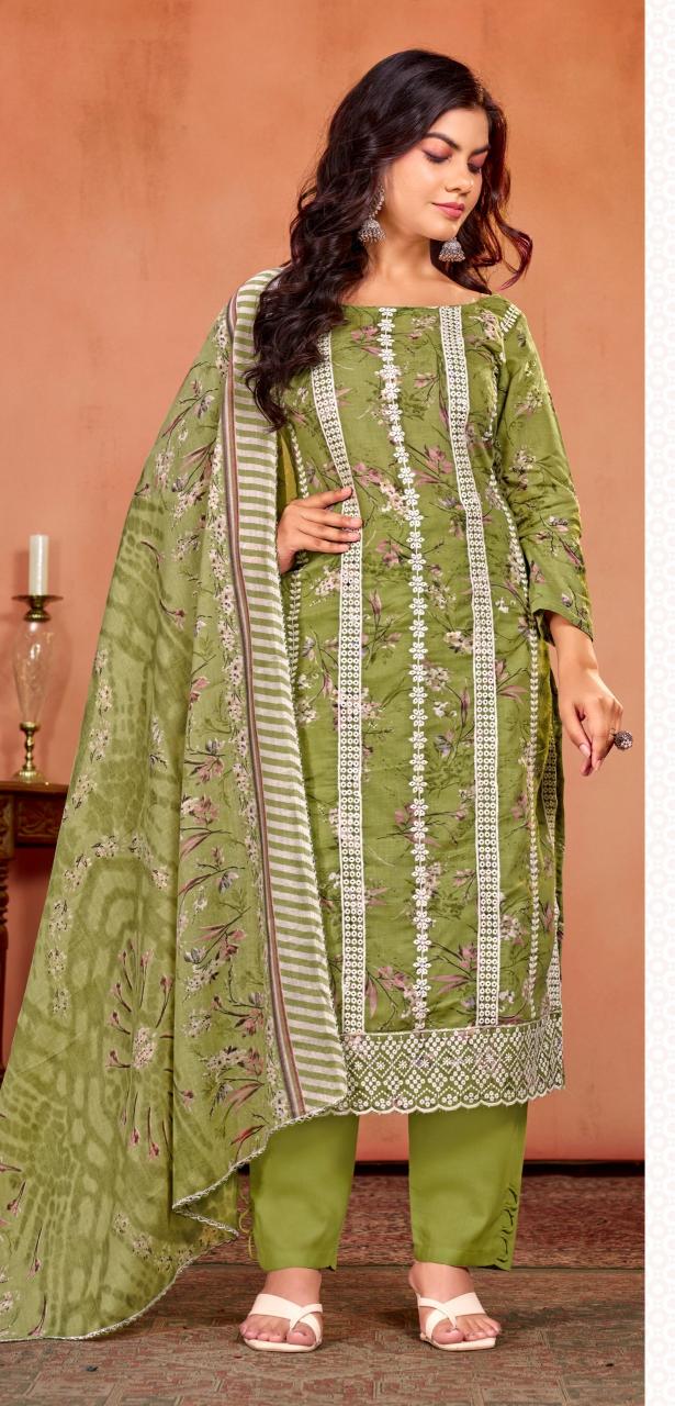 Bipson prints thar 3297 cotton print wholesale dress material market in ahmedabad