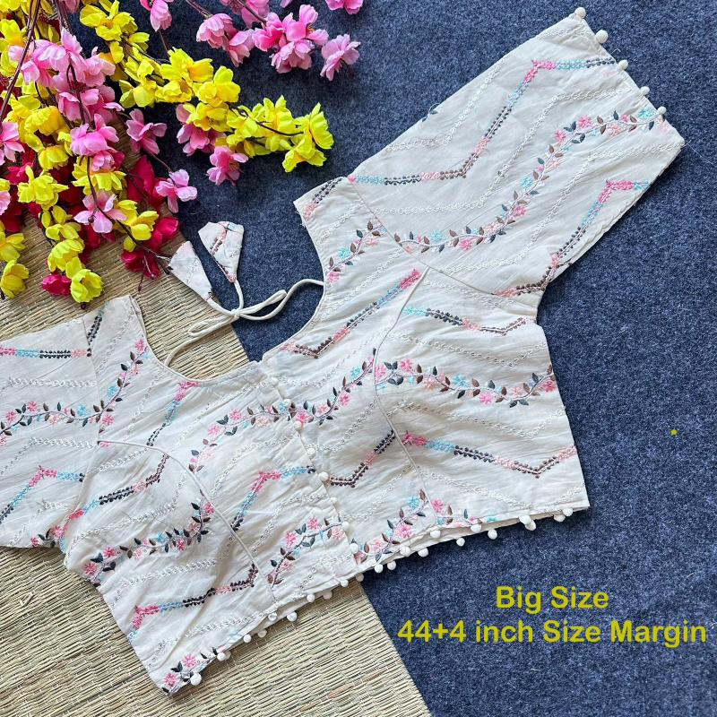 Blousewala diable camric cotton blouse surat sarees wholesale