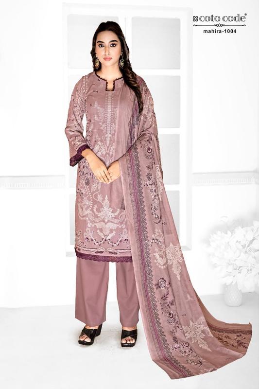 Coto code mahira vol-01 karachi lawn cotton surat dress material wholesale market online