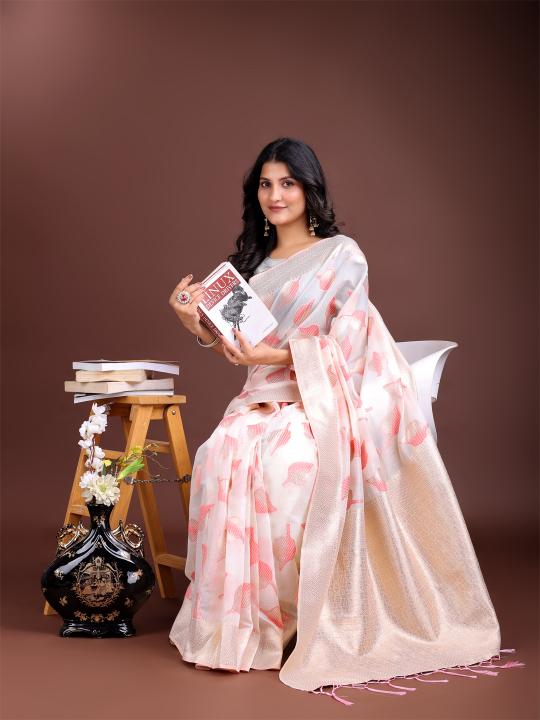 COTTON BREEZE by astita fancy designer  Cotton fabric saree wholesale with Fancy  latkan 