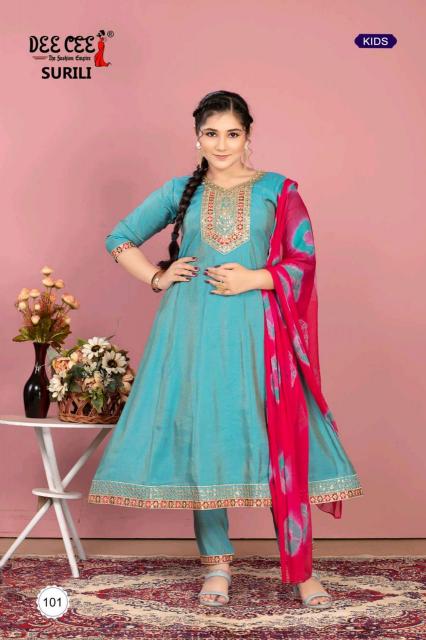 Deecee surili simran fabric kali style flared kurti kurtis manufacturer