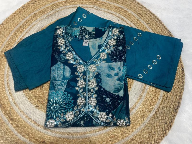 Diva 107 elegant straight modal print top bottom dupatta kurtis manufacturers