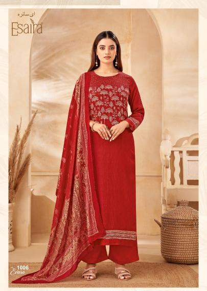 Esaira evara digital printed cotton wholesale dress material online