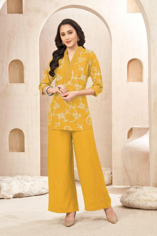 Fancy vol 1 vatican with dori work coord set kurti manufacturer in india