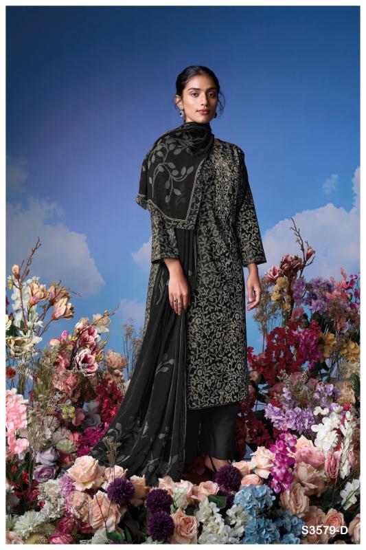 Ganga joshna 3579 cotton printed wholesale dress material online