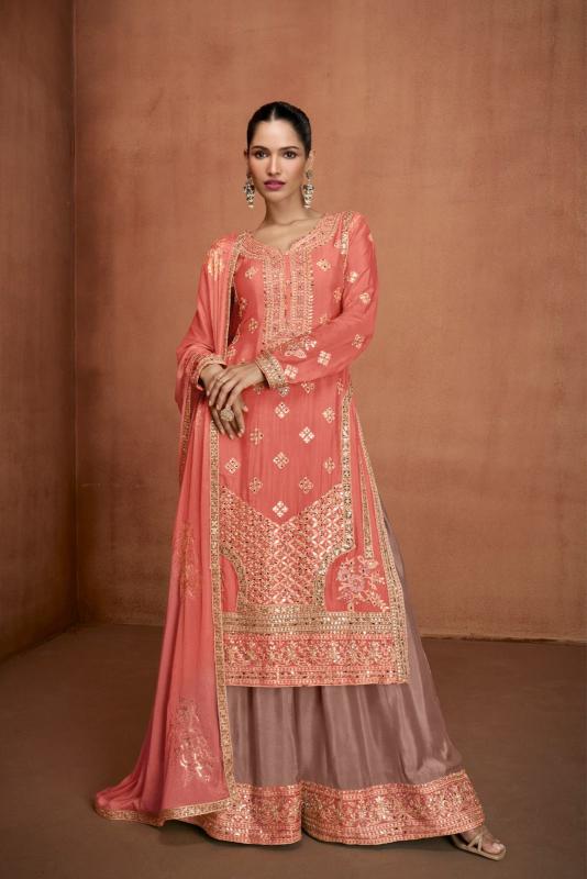 Gulkayra designer himani real chinon salwar kameez pakistani suits manufacturer in pakistan