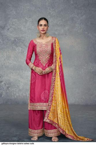 Gulkayra designer takshvi chinon digital print  pakistani original suits wholesale in pakistan